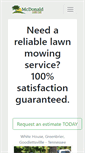 Mobile Screenshot of mcdonaldlawncare.com